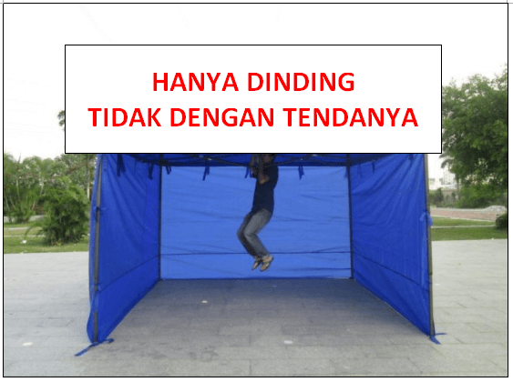 JUAL TENDA LIPAT / MURAH / BEKAS / DAGANG / 2X2 / 2X3 / 3X3