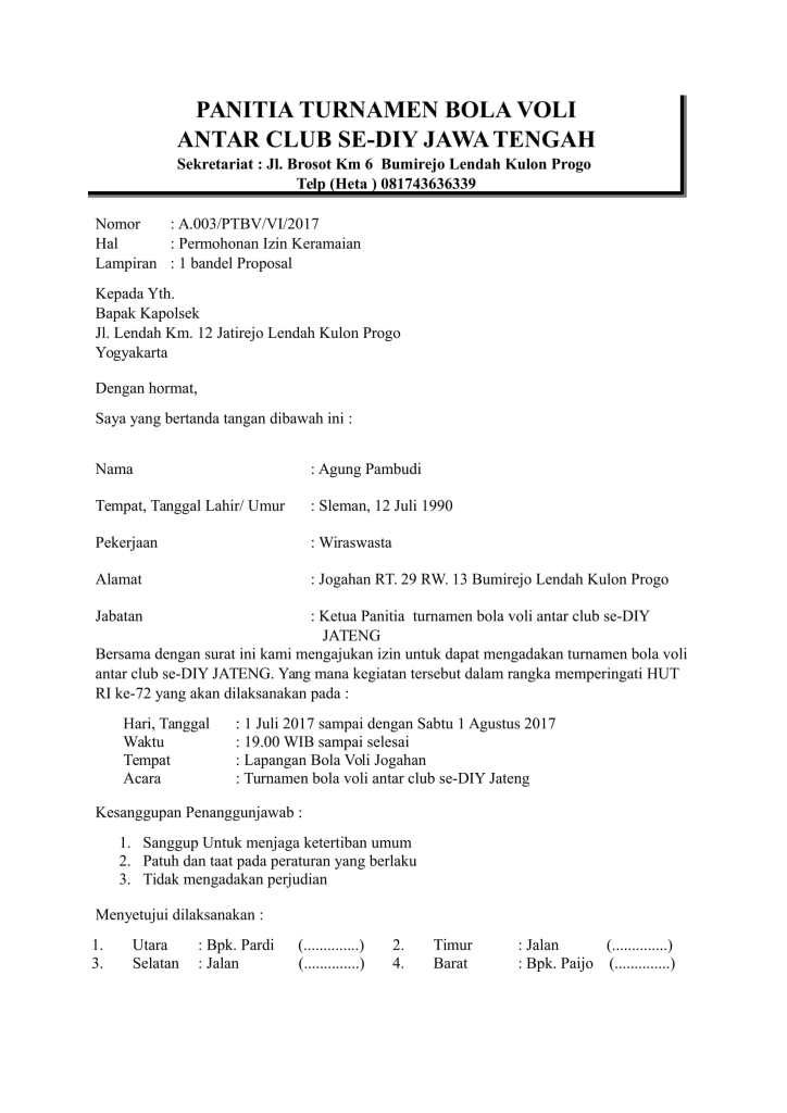 Contoh Surat Izin Usaha Kecil Dari Rt Nusagates